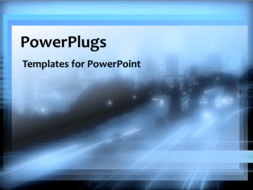 PowerPoint Template - A corporate background